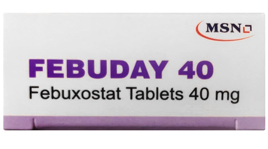 Điều trị tăng acid uric hiệu quả và an toàn với Febuday 40
