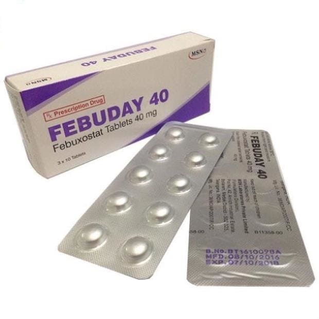 Febuday 40 – Thuốc điều trị gút hiện đại thay thế Allopurinol