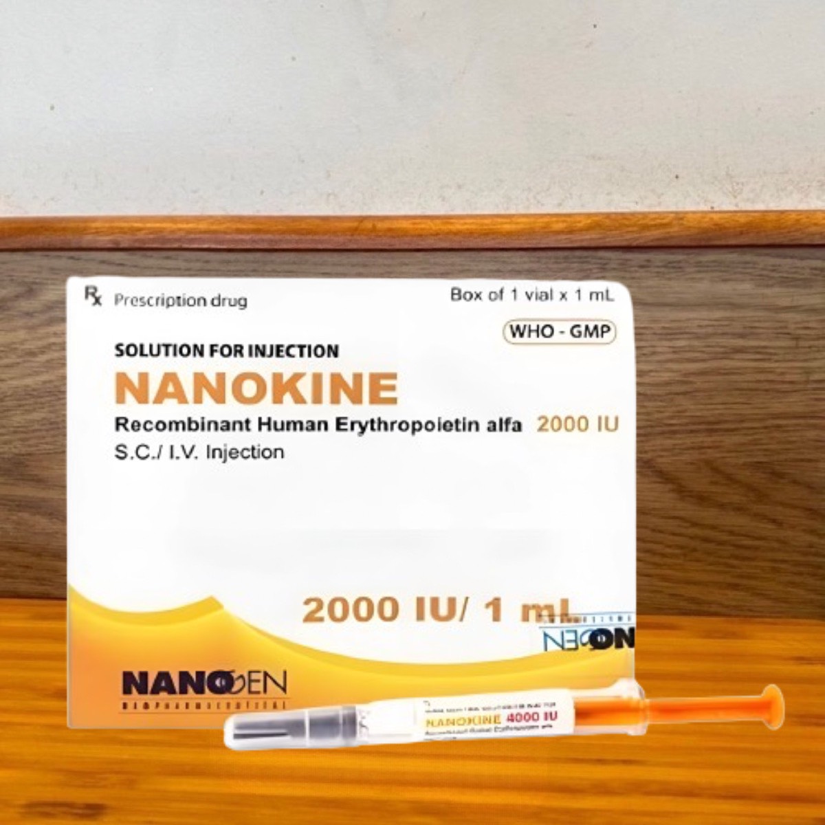 Nanokine 2000IU/ml – Liệu pháp tối ưu điều trị thiếu máu cho người suy thận