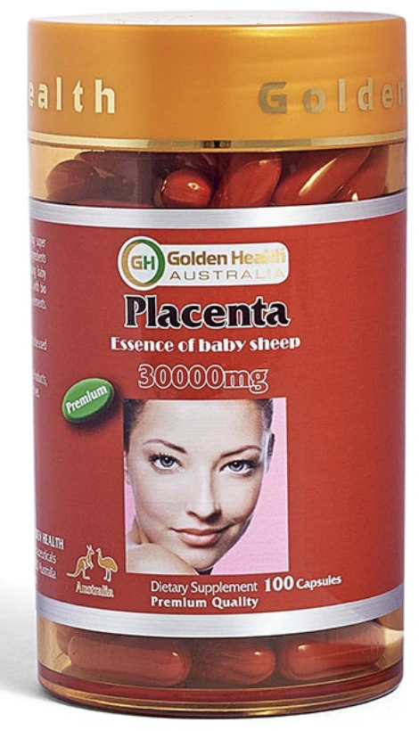 GH Placenta Essence of Baby Sheep - Viên Uống Nhau Thai Cừu 30.000mg - 100caps