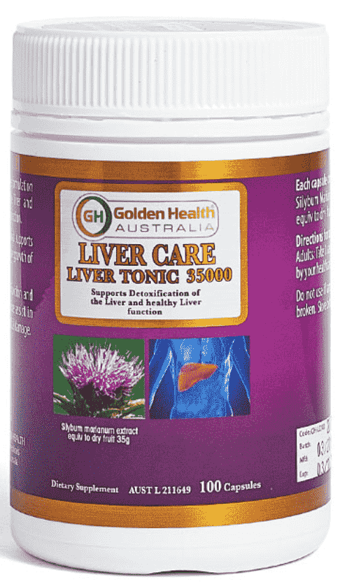 GH Liver Care Liver Tonic 35.000mg - Viên Uống Bổ Gan 35.000mg - 100caps