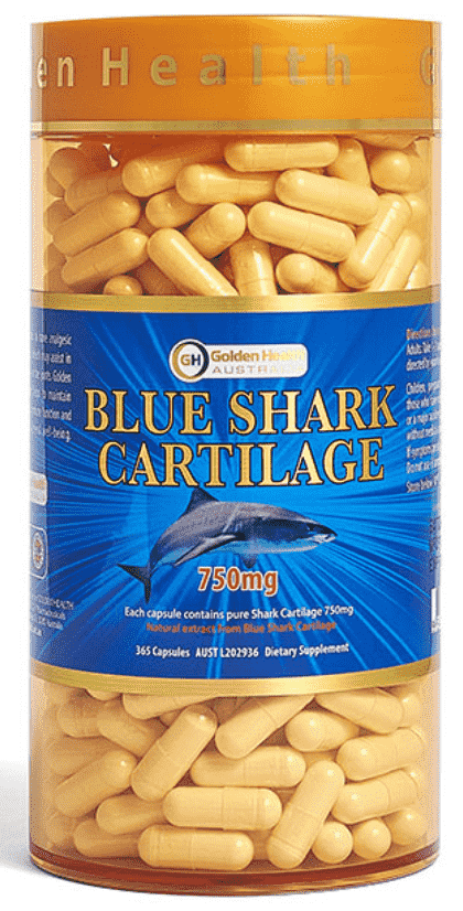 GH Blue Shark Cartilage – Viên Uống Sụn Vi Cá Mập – 750mg – 365caps