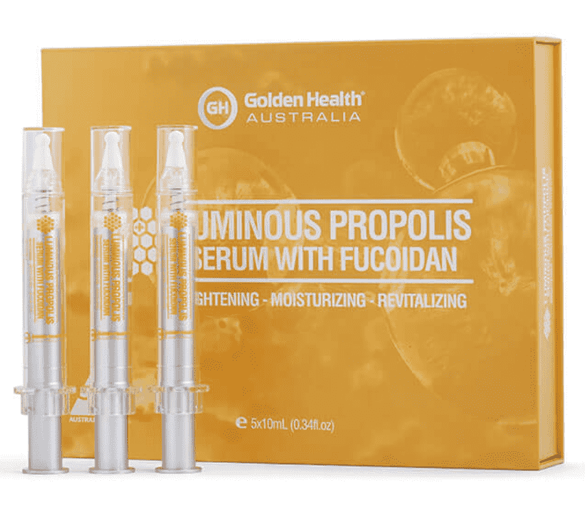 GH Luminous Propolis Serum With Fucoidan - Tinh Chất Serum Keo Ong Và Tảo Biển - 5x10ml