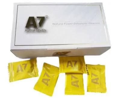 Kẹo Sâm A7 Chính Hãng – 1 Hộp 10 Viên + Tặng Lọ Sìn 4ml