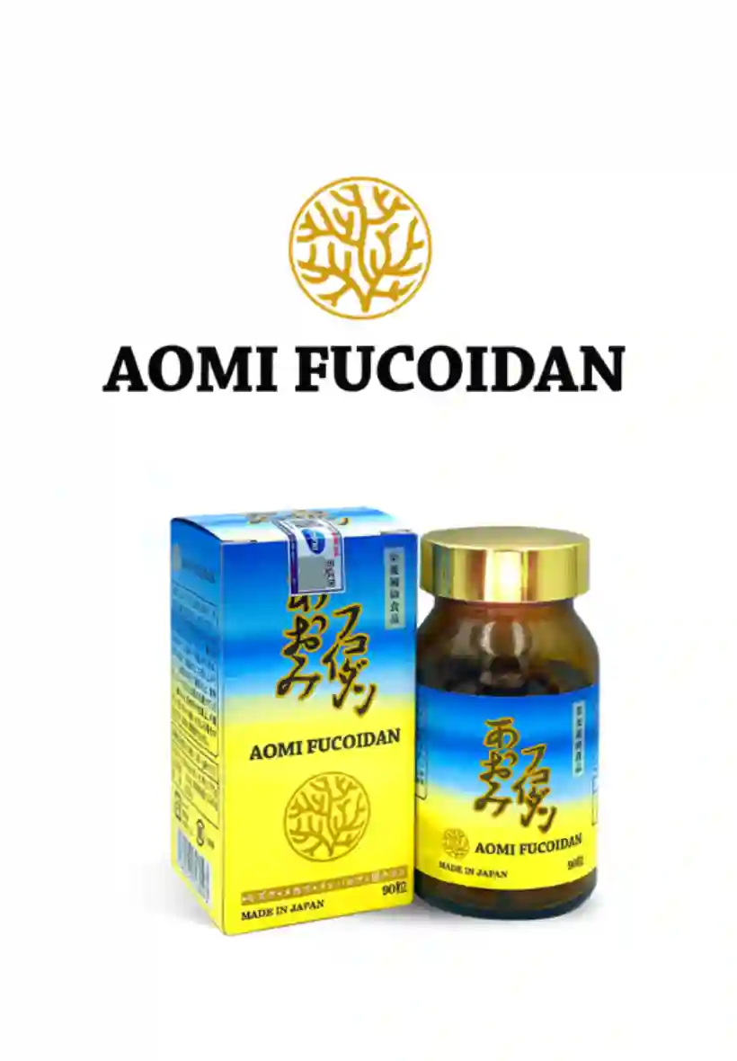 Aomi Fucoidan – hỗ trợ tăng cường sức đề kháng – Nhập khẩu nguyên hộp từ Nhật Bản