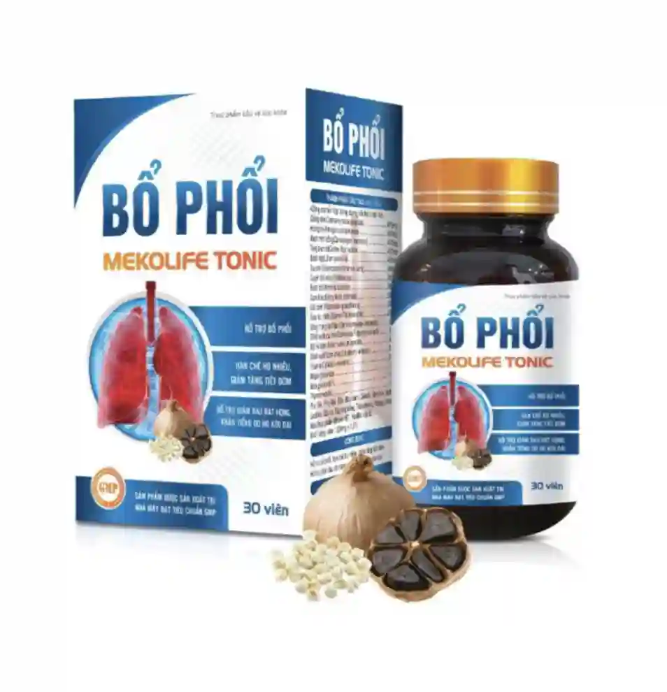 Bổ phổi mekolife tonic mekong (c/30v) Xanh Dương