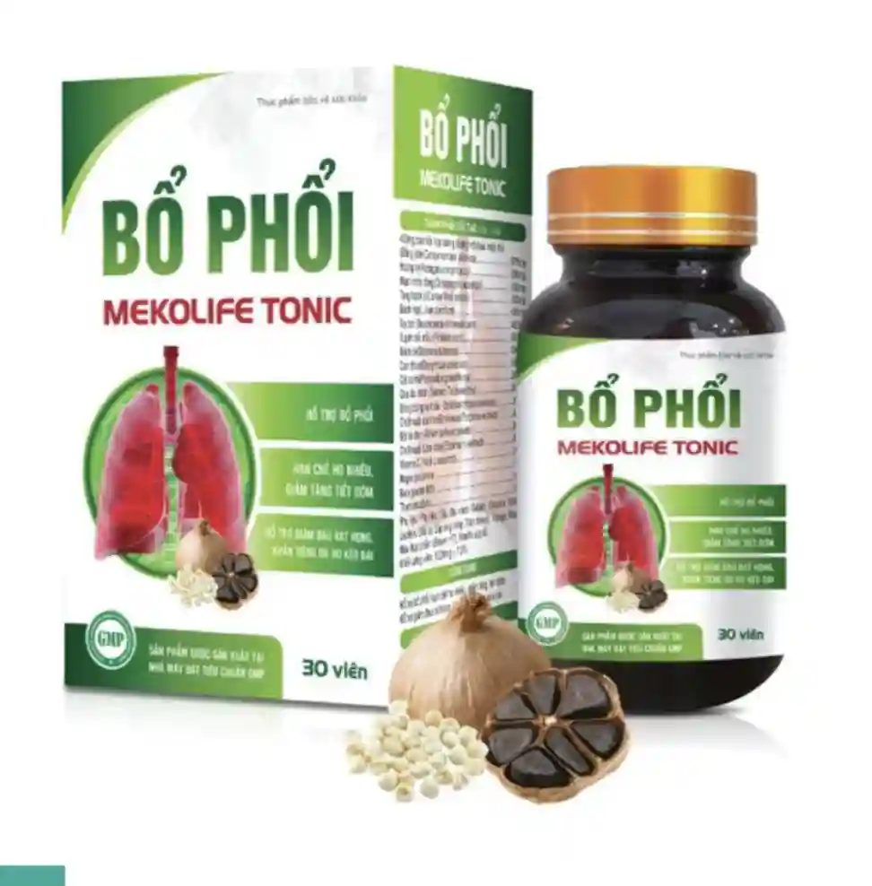 Bổ phổi mekolife tonic mekong (c/30v) Xanh Lá