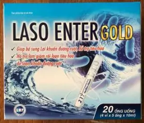 Laso Enter gold- Bổ sung lợi khuẩn đường ruột, hỗ trợ tiêu hóa do loạn khuẩn đường ruột