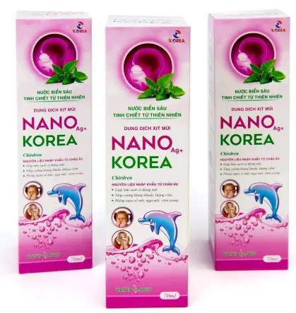 Xịt mũi thảo mộc NANO KOREA lọ 70ml