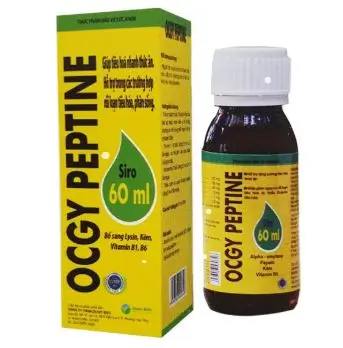 Siro hỗ trợ tiêu hóa Ocgy Peptine hộp 60ml