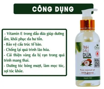 Tinh dầu dừa 150ml