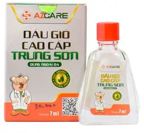 Dầu gió cao cấp Trung Sơn hỗ trợ giảm đau nhức, đau đầu, cảm cúm (7ml)