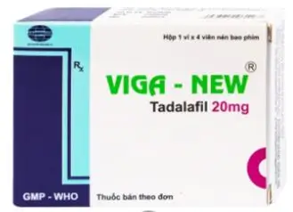 Thuốc Viga-New 20mg Armephaco điều trị rối loạn cương dương (1 vỉ x 4 viên)