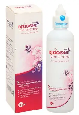 Dung dịch vệ sinh phụ nữ Dizigone Sensicare khử mùi, hết ngứa chai 300ml
