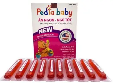 Siro ăn ngon Pediababy con gấu, bổ sung lysine, vitamin