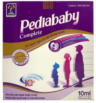Siro Pedia Baby Complete (Tím, Mẫu 4)