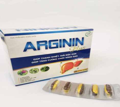 ARGININ PLUS hỗ trợ điều trị viêm gan