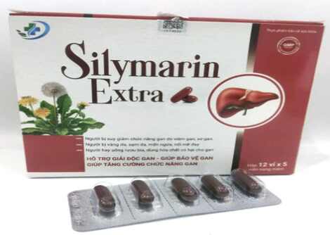 Viên uống bổ gan Silymarin Extra Vinaphar hỗ trợ giải độc gan, mát gan