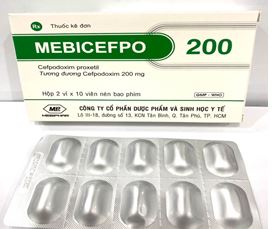 Thuốc Mebicefpo 200 điều trị được sử dụng điều trị cho người bệnh viêm đường hô hấp