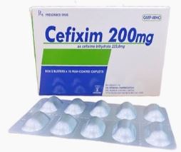 Thuốc Cefixim 200mg XN150 (H/20v) (Viên nén)(Xanh)