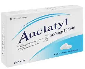 Thuốc  AUCLATYL 500mg/125mg điều trị nhiễm khuẩn
