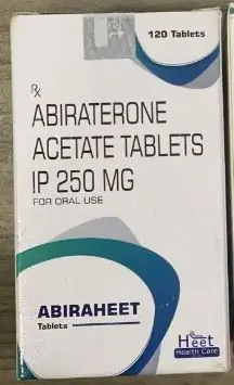 Thuốc điều trị ung thư tiền liệt tuyến Abiraheet 250mg hộp 120 viên