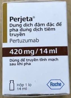 Thuốc Perjeta 420mg/14ml Điều Trị Ung Thư Vú Tái Phát