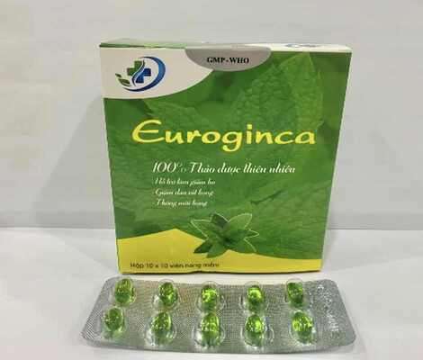 EUROGINCA hỗ trợ giúp cho mũi họng được thông thoáng