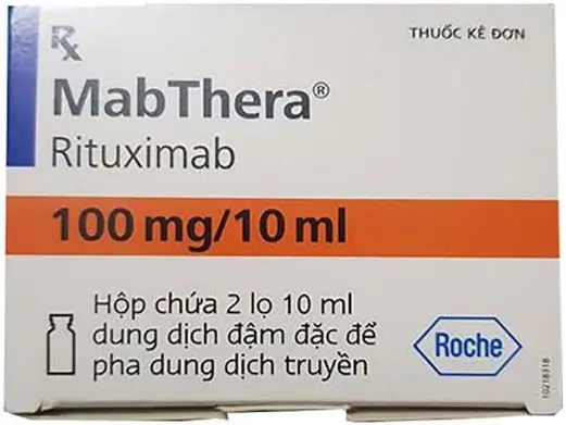 Thuốc MabThera 100mg/10ml điều trị u limphô Non-Hodgkin