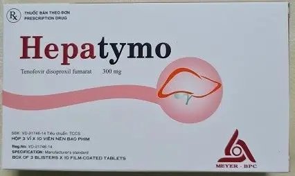 Thuốc Hepatymo 300mg điều trị viêm gan siêu B mạn tính