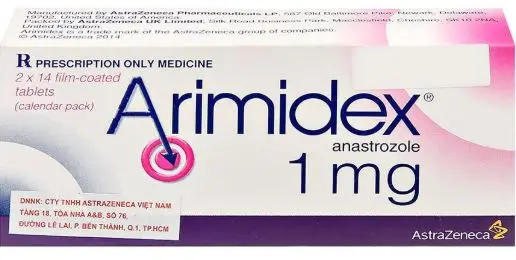 Thuốc Arimidex 1mg điều trị ung thư vú