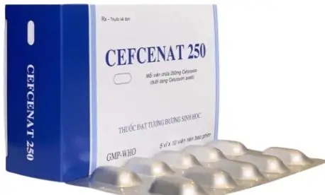 Thuốc Cefcenat 250 điều trị nhiễm khuẩn