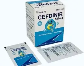 Bột pha uống Cefdinir 125mg S.Pharm kháng sinh điều trị nhiễm khuẩn (30 gói x 1,5g)