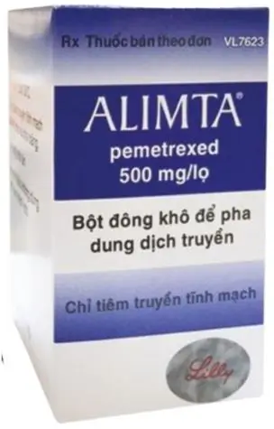 Thuốc ALIMTA 500mg điều trị ung thư