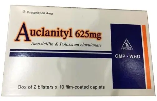 Thuốc Auclanityl 625mg điều trị nhiễm khuẩn