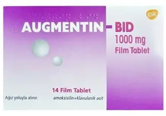 Thuốc Augmentin BID 1000mg Gsk điều trị nhiễm khuẩn
