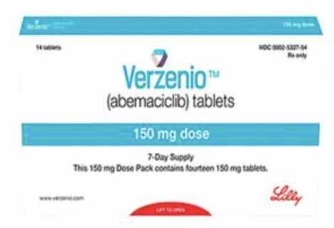 Verzenio 150mg điều trị ung thư