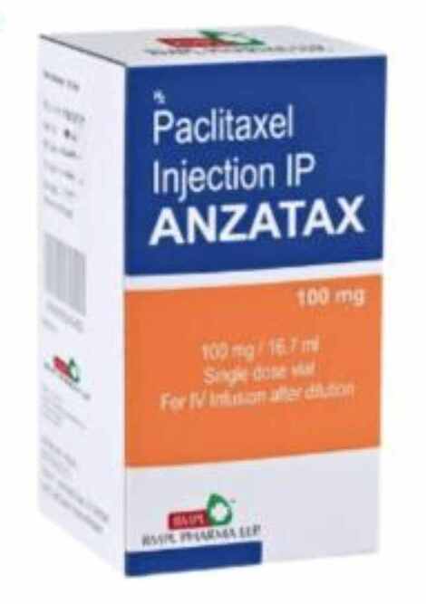 Anzatax 100mg/16.7ml điều trị ung thư