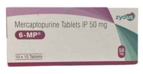 Mercaptopurine Tablets IP 50mg Zydus điều trị ung thư
