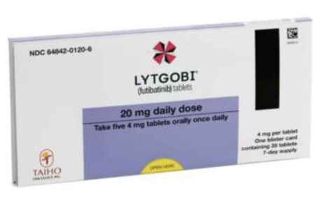 Lytgobi 20mg điều trị ung thư
