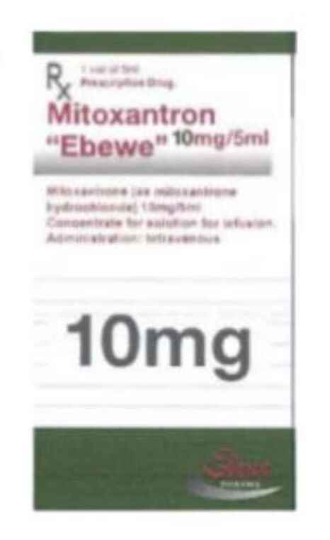 Mitoxantron “Ebewe” 10mg điều trị ung thư