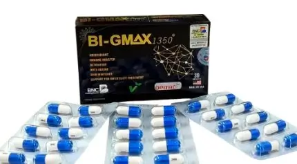 Bi Gmax 1350 - Thải độc, mát gan hộp 30 viên