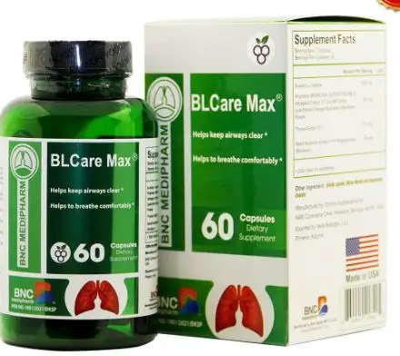 BLCare Max Tăng cường sức khỏe & bảo vệ phổi toàn diện