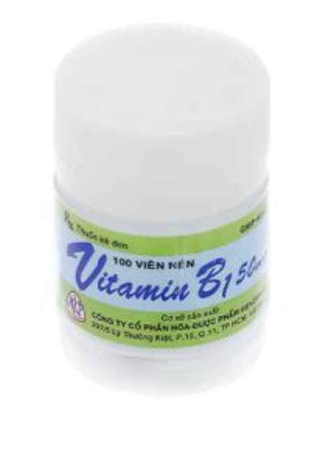 Vitamin B1 50Mg Mekophar (C/100V)