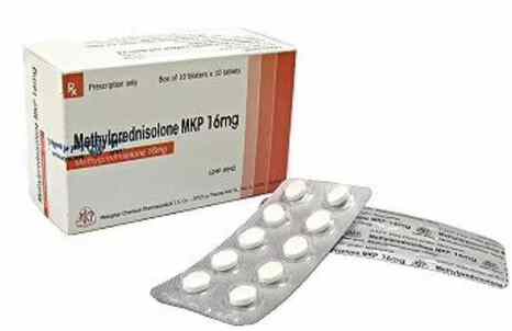 Methylprednisolone 16mg mekophar (h/100v)