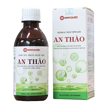 Nước Súc Miệng Dược Liệu An Thảo Nam Dược (Chai/250ml)