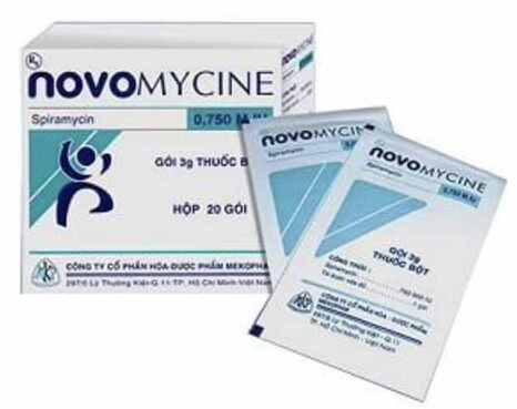 Novomycin 0.75miu Mekophar (H/20g)