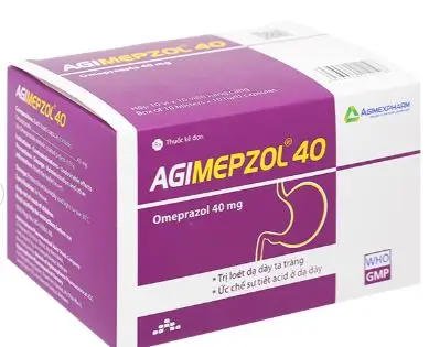 Agimepzol 40 điều trị loét dạ dày tá tràng, trào ngược