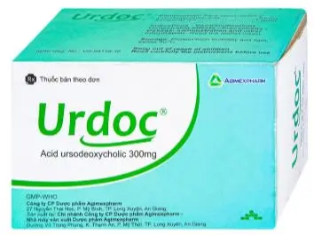 Thuốc Urdoc 300mg Agimexpharm viêm túi mật mạn, viêm đường mật
