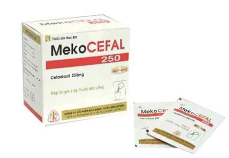 MEKOCEFAL 250mg (30 GÓI X 2G)